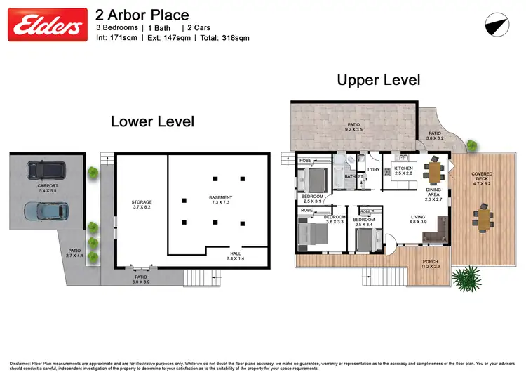 Floorplan of Homely house listing, 2 Arbor Place, Bray Park NSW 2484