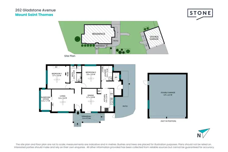 Floorplan of Homely house listing, 262 Gladstone Avenue, Mount Saint Thomas NSW 2500