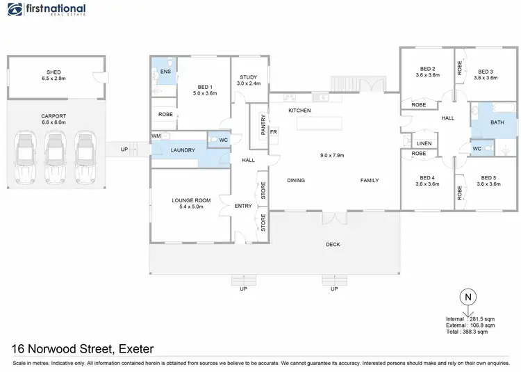 Floorplan of Homely house listing, 16 Norwood Street, Exeter NSW 2579