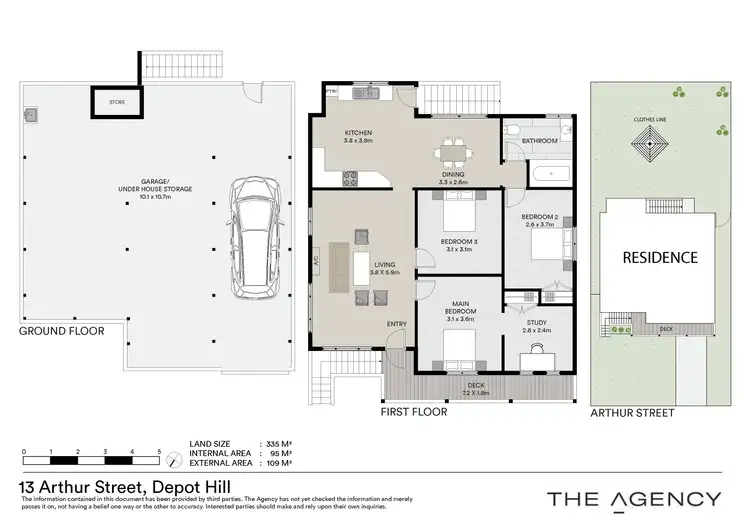 Floorplan of Homely house listing, 13 Arthur Street, Depot Hill QLD 4700