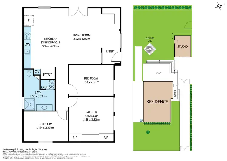 Floorplan of Homely house listing, 26 Narregol Street, Pambula NSW 2549