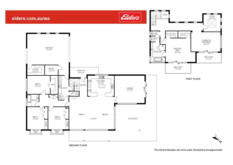 Floorplan of Homely house listing, 80 Alidja Lane, Swan View WA 6056