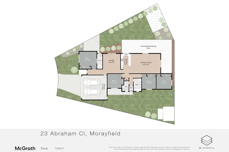 Floorplan of Homely house listing, 23 Abraham Close, Morayfield QLD 4506