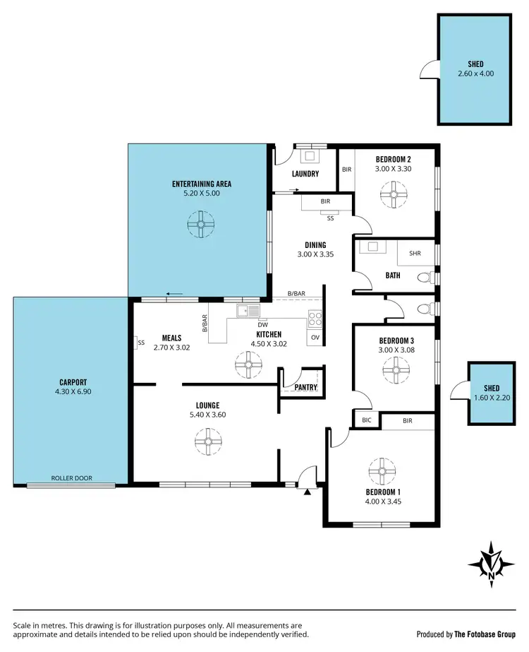 Floorplan of Homely house listing, 18 Lalina Street, Happy Valley SA 5159