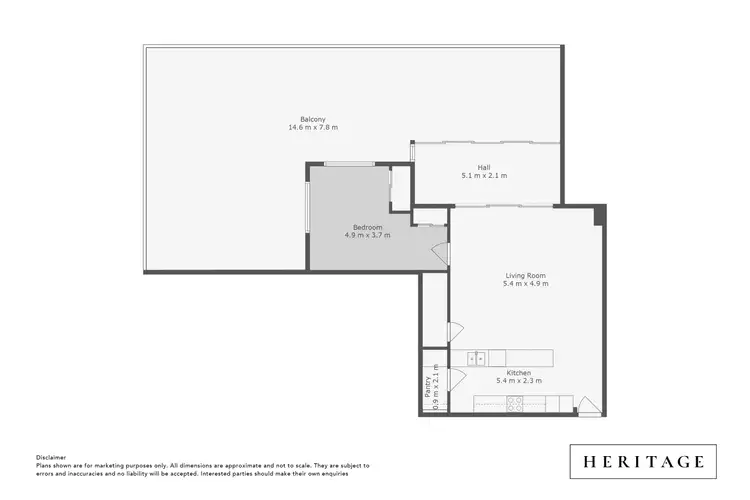 Floorplan of Homely unit listing, 8/54-66 Hutton Road, The Entrance North NSW 2261