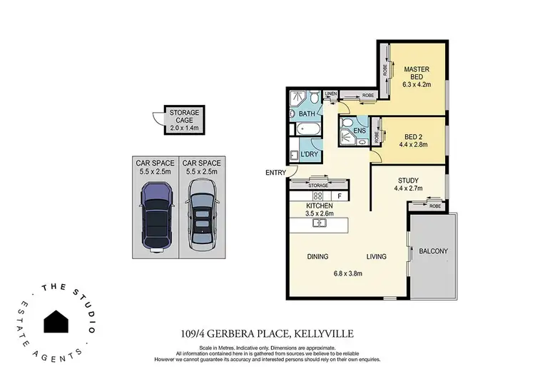 Floorplan of Homely unit listing, 109/4 Gerbera Place, Kellyville NSW 2155