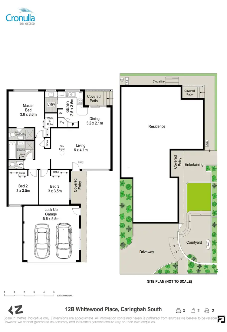 Floorplan of Homely house listing, 12b Whitewood Place, Caringbah South NSW 2229