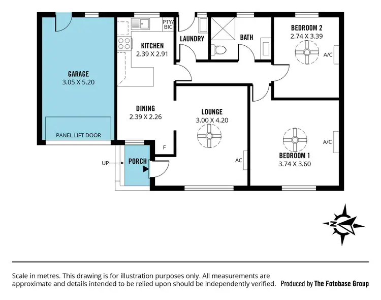 Floorplan of Homely house listing, 2/2 Meadow Way, Hackham West SA 5163