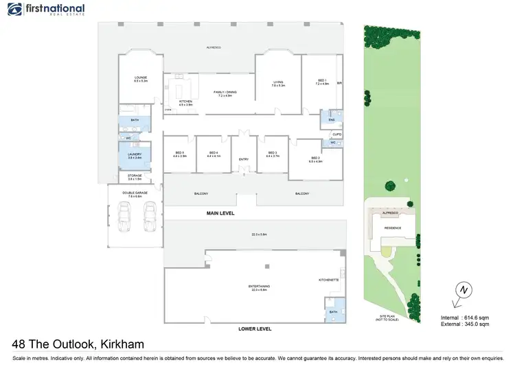 Floorplan of Homely house listing, 48 The Outlook, Kirkham NSW 2570