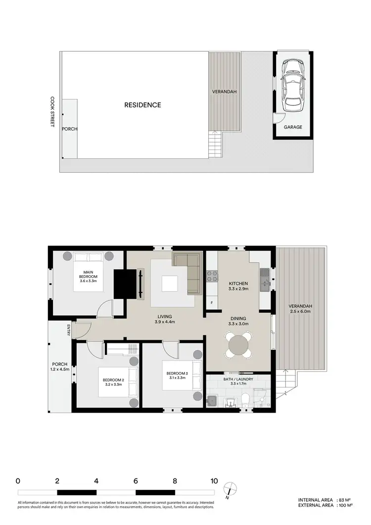 Floorplan of Homely house listing, 12 Cook Street, Lithgow NSW 2790