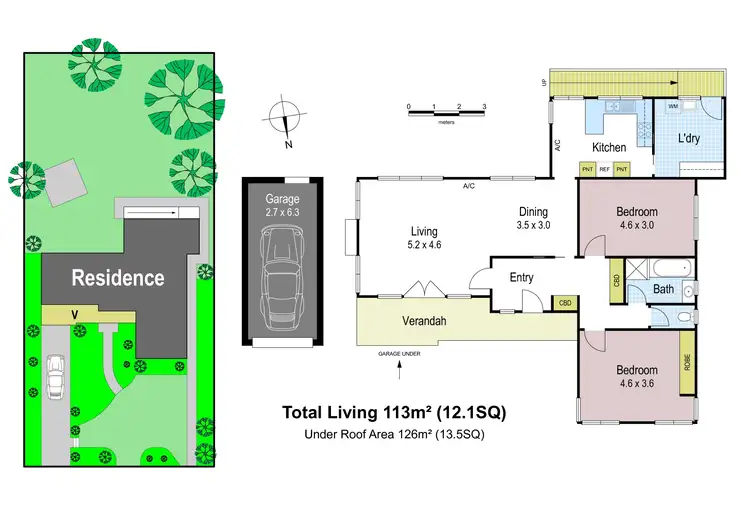 Floorplan of Homely house listing, 4 Ista Street, Warragul VIC 3820