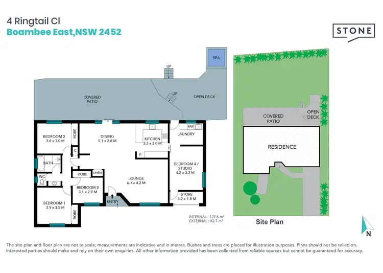 Floorplan of Homely house listing, 4 Ringtail Close, Boambee East NSW 2452