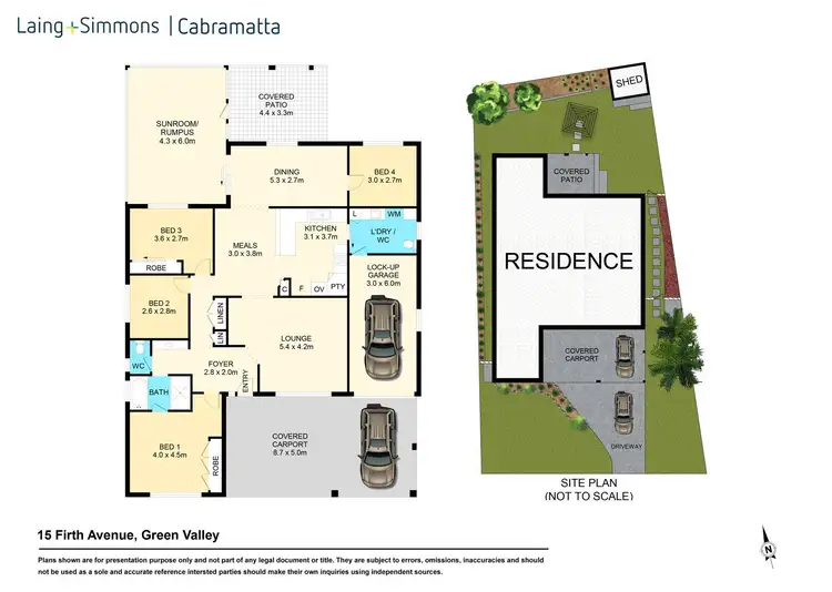 Floorplan of Homely house listing, 15 Firth Avenue, Green Valley NSW 2168