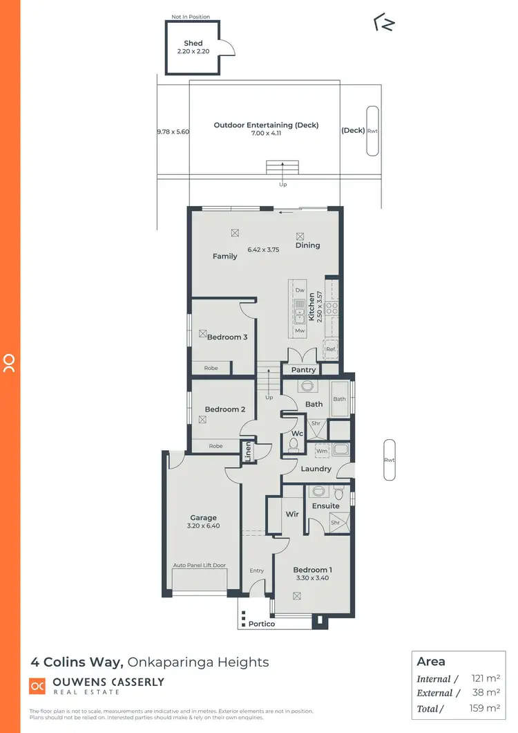 Floorplan of Homely house listing, 4 Colins Way, Onkaparinga Heights SA 5163