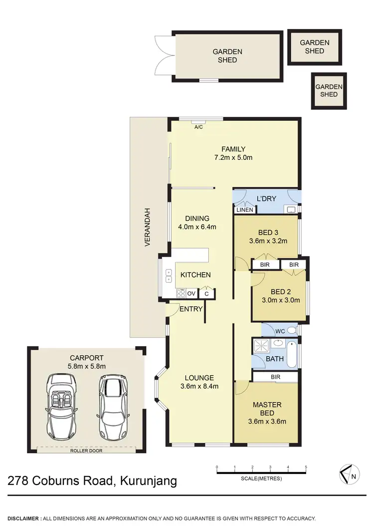 Floorplan of Homely house listing, 278 Coburns Road, Kurunjang VIC 3337