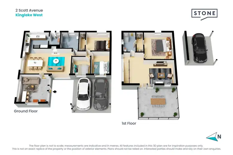 Floorplan of Homely house listing, 2 Scott Avenue, Kinglake West VIC 3757