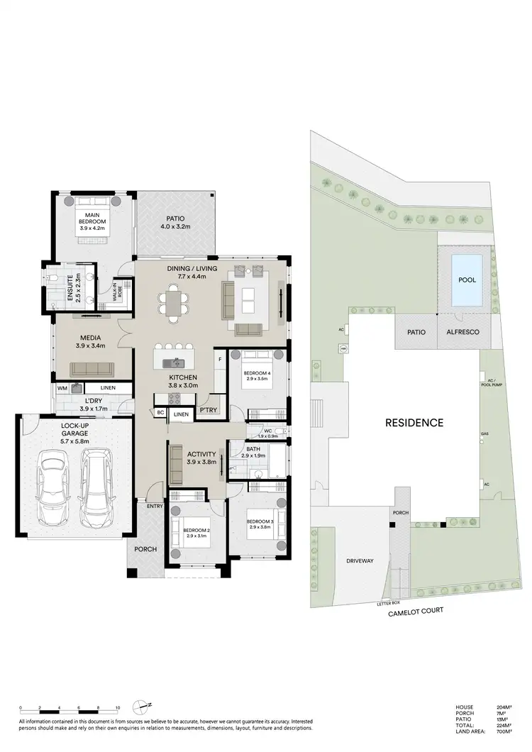 Floorplan of Homely house listing, 17 Camelot Court, Bli Bli QLD 4560