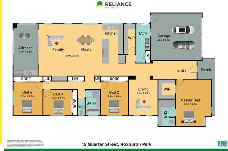 Floorplan of Homely house listing, 15 Quarter Street, Roxburgh Park VIC 3064
