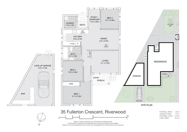 Floorplan of Homely house listing, 35 Fullerton Crescent, Riverwood NSW 2210