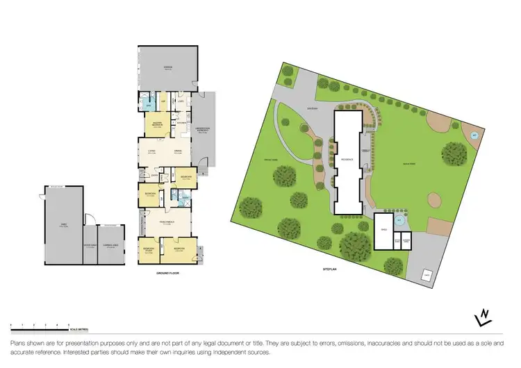 Floorplan of Homely house listing, 129 Beaconsfield-Emerald Road, Beaconsfield Upper VIC 3808