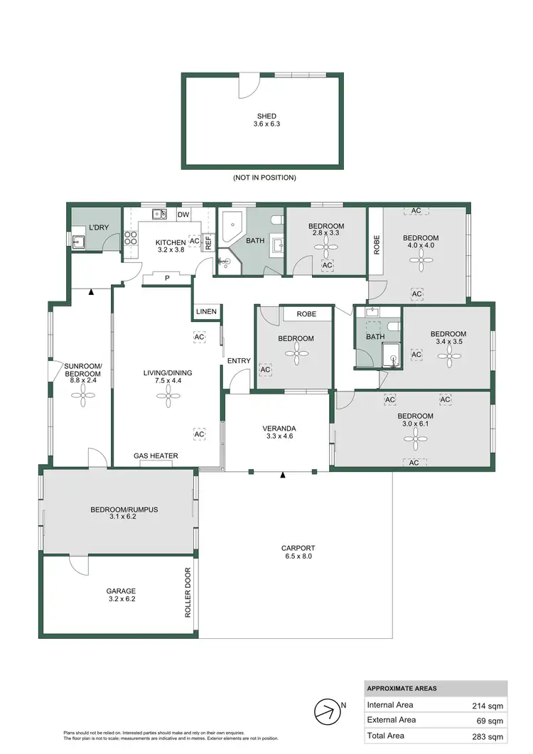 Floorplan of Homely house listing, 47 Richardson Avenue, Glenelg North SA 5045