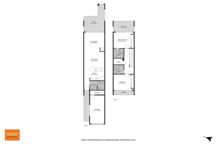 Floorplan of Homely townhouse listing, 85/47 Mowatt Street, Queanbeyan NSW 2620