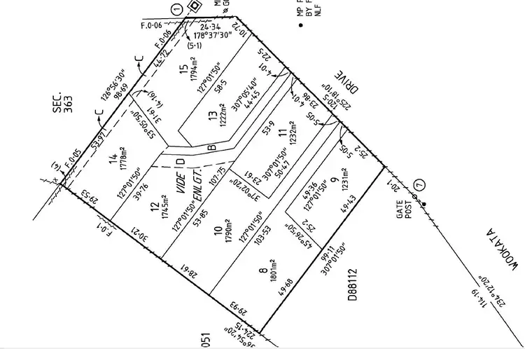 Floorplan of Homely land listing, LOT 8 Wookata Drive, Elliston SA 5670