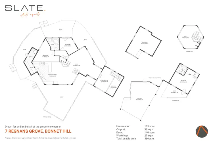 Floorplan of Homely house listing, 7 Regnans Grove, Bonnet Hill TAS 7053