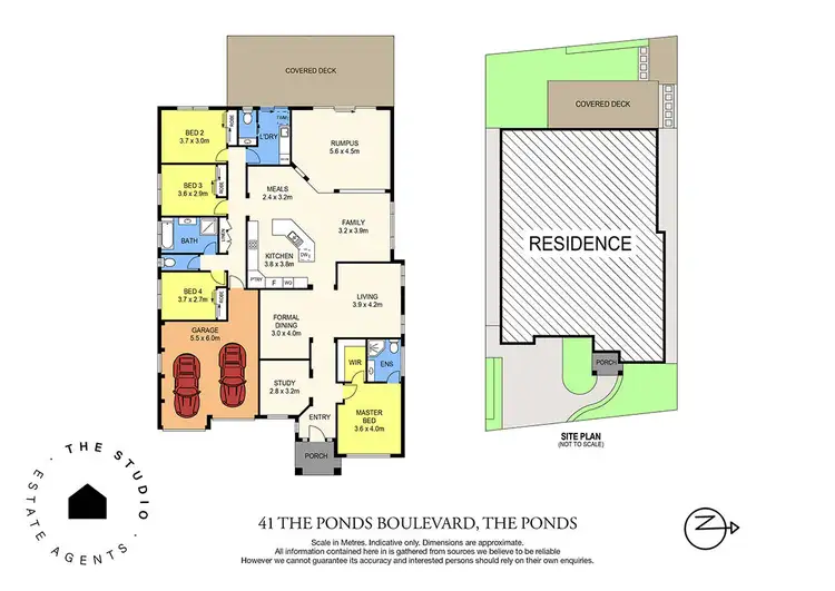 Floorplan of Homely house listing, 41 The Ponds Boulevard, The Ponds NSW 2769