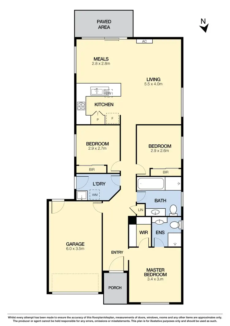 Floorplan of Homely house listing, 32 Howard Place, Deer Park VIC 3023