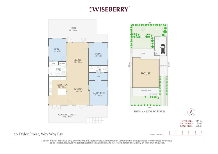 Floorplan of Homely house listing, 20 Taylor Street, Woy Woy Bay NSW 2256