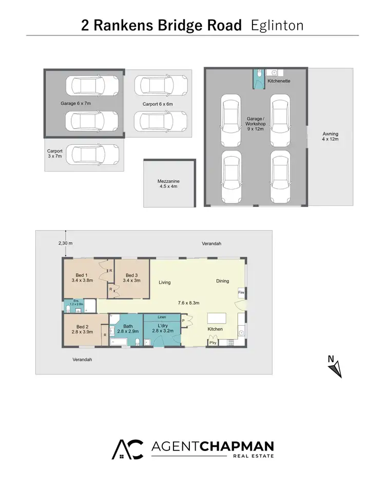 Floorplan of Homely house listing, 2 Rankens Bridge Road, Eglinton NSW 2795
