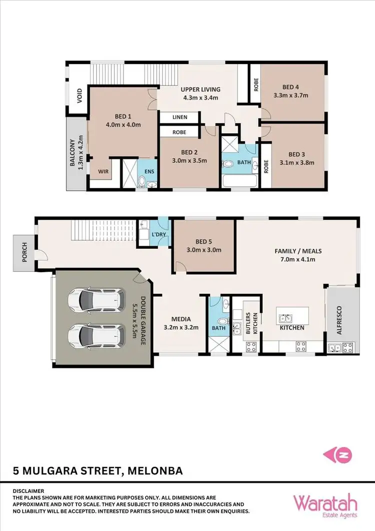 Floorplan of Homely house listing, 5 Mulgara Street, Marsden Park NSW 2765