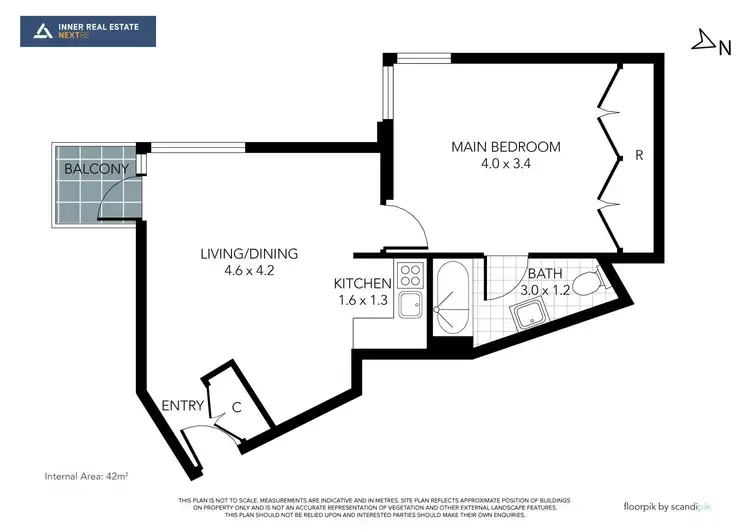 Floorplan of Homely apartment listing, 45/131 Lonsdale Street, Melbourne VIC 3000