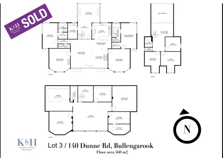 Floorplan of Homely rural property listing, 3/140 Dunne Road, Bullengarook VIC 3437