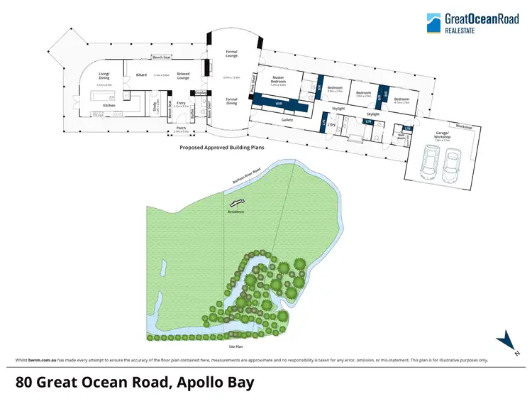 Floorplan of Homely house listing, 80 Great Ocean Road, Apollo Bay VIC 3233