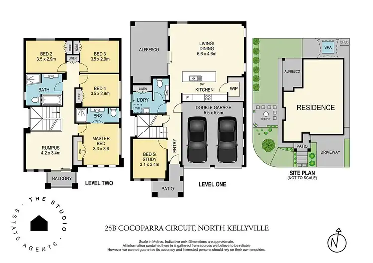Floorplan of Homely house listing, 25B Cocoparra Circuit, North Kellyville NSW 2155