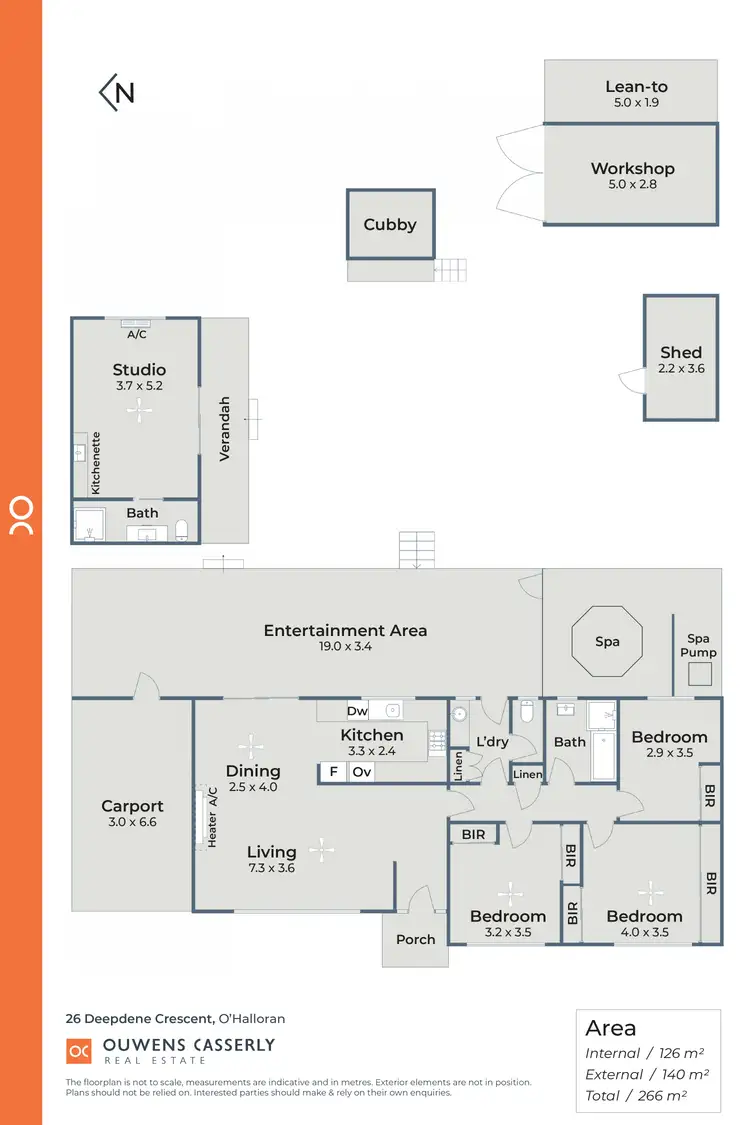 Floorplan of Homely house listing, 26 Deepdene Crescent, O'halloran Hill SA 5158