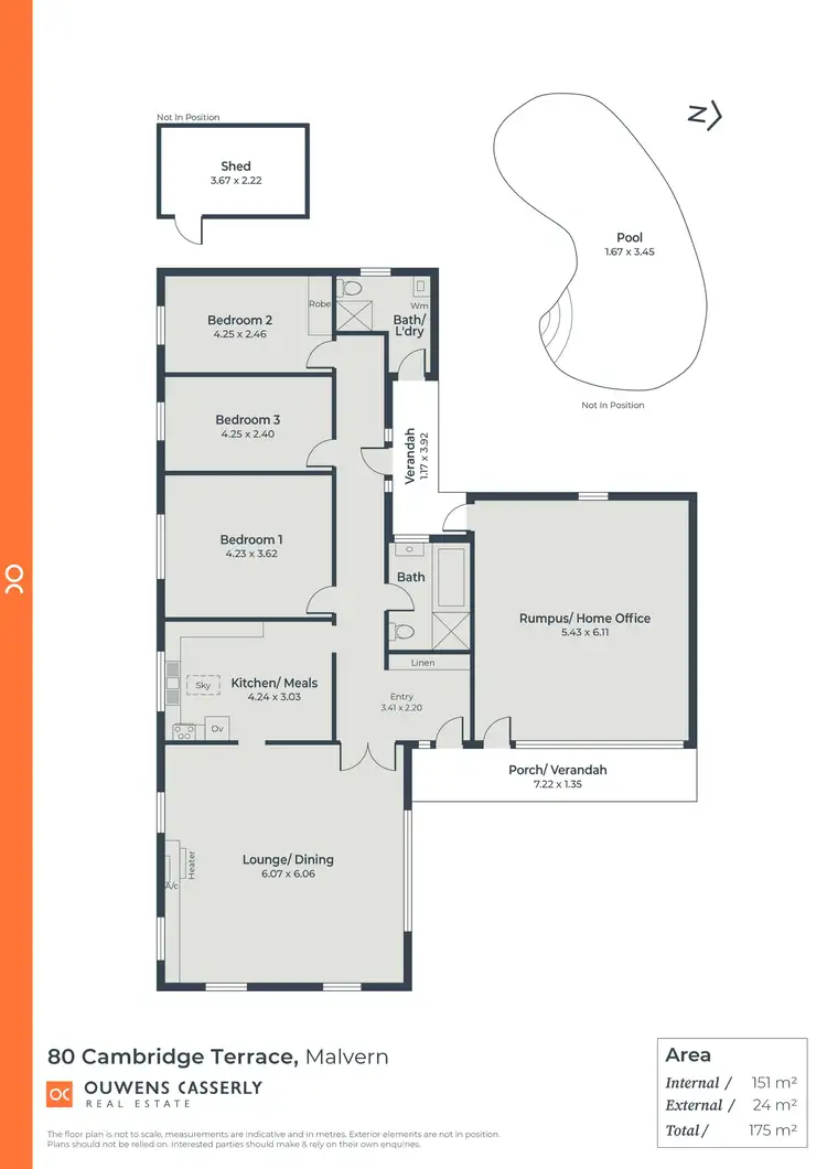 Floorplan of Homely house listing, 80 Cambridge Terrace, Malvern SA 5061