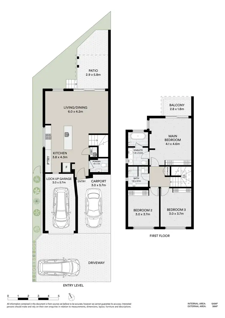 Floorplan of Homely townhouse listing, 4/120 Swadling Street, Toowoon Bay NSW 2261