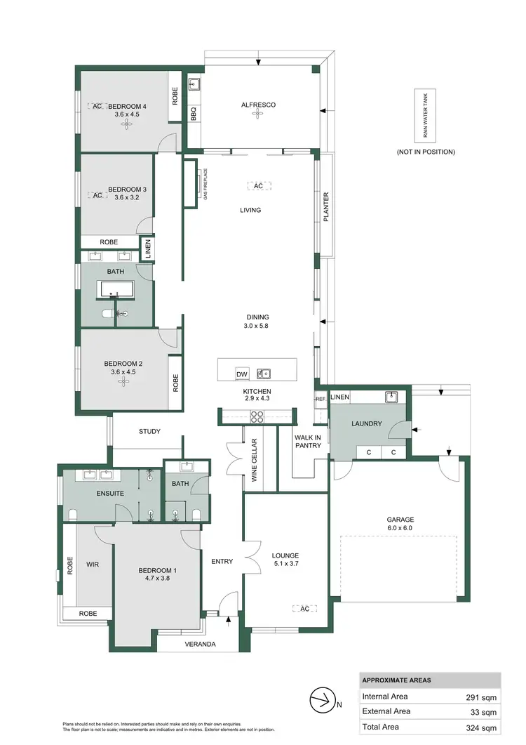 Floorplan of Homely house listing, 37 Brigalow Avenue, Kensington Gardens SA 5068