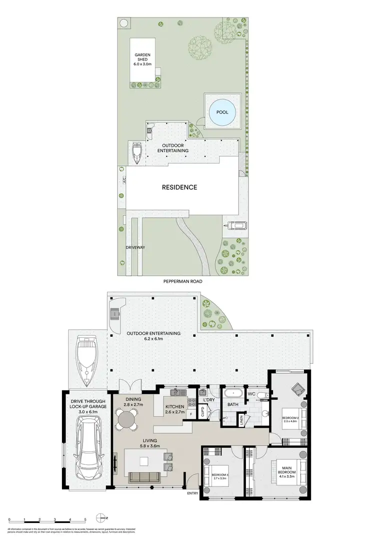 Floorplan of Homely house listing, 12 Pepperman Road, Boambee East NSW 2452