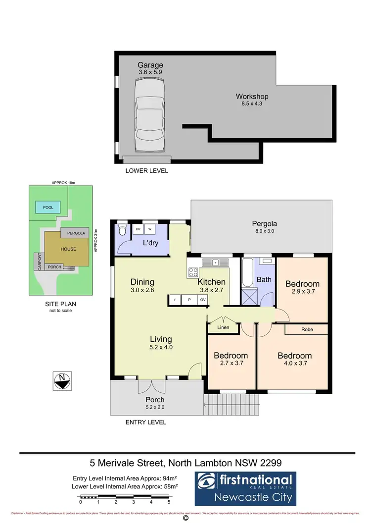 Floorplan of Homely house listing, 5 Merivale Street, North Lambton NSW 2299