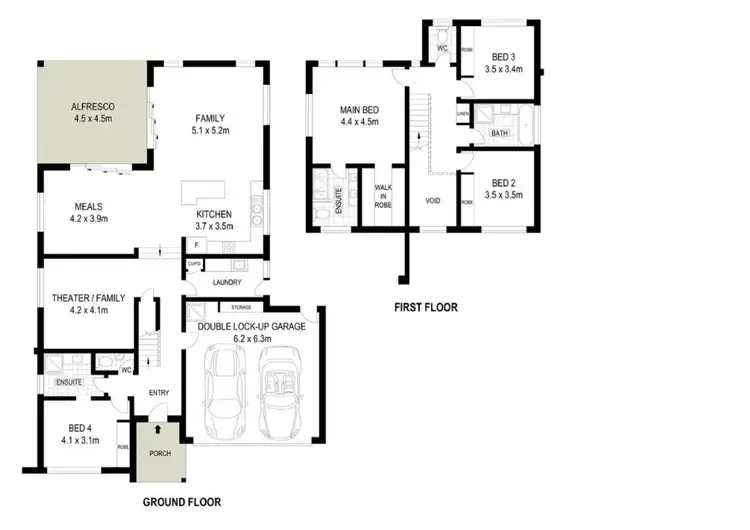 Floorplan of Homely house listing, 5 Fingal Street, Crace ACT 2911