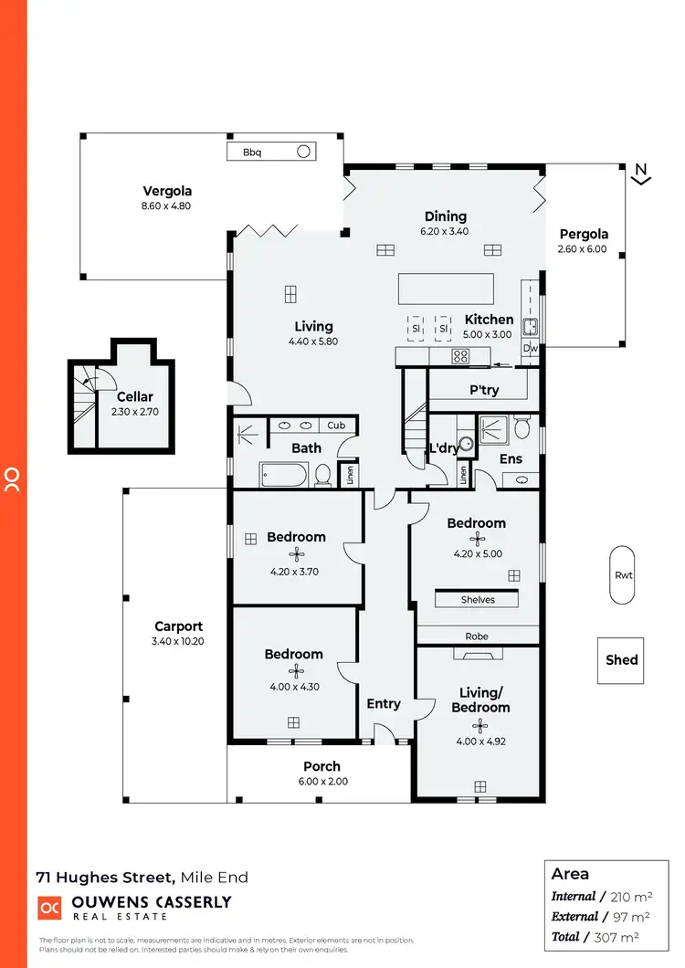 Floorplan of Homely house listing, 71 Hughes Street, Mile End SA 5031