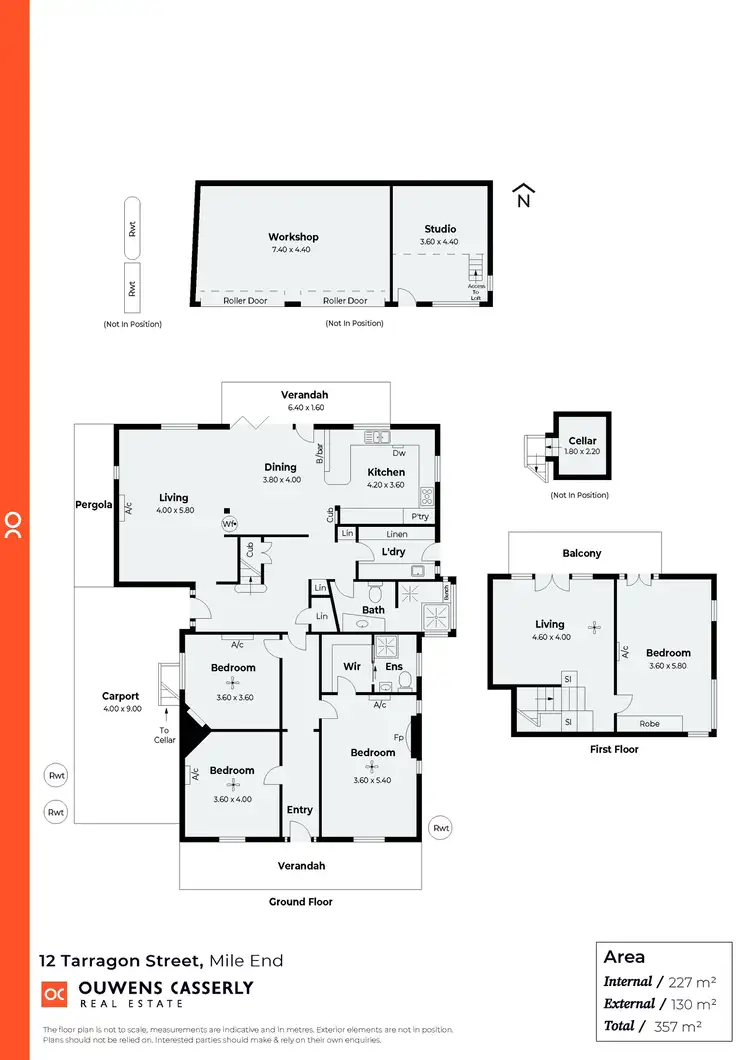 Floorplan of Homely house listing, 12 Tarragon Street, Mile End SA 5031