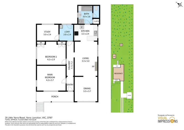 Floorplan of Homely house listing, 31 Little Yarra Road, Yarra Junction VIC 3797