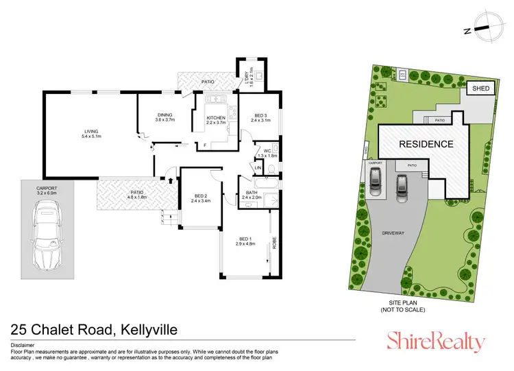 Floorplan of Homely house listing, 25 Chalet Road, Kellyville NSW 2155