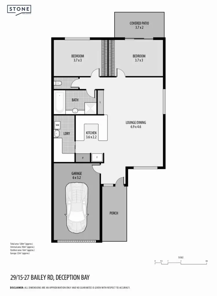 Floorplan of Homely unit listing, 29/15-27 Bailey Road, Deception Bay QLD 4508
