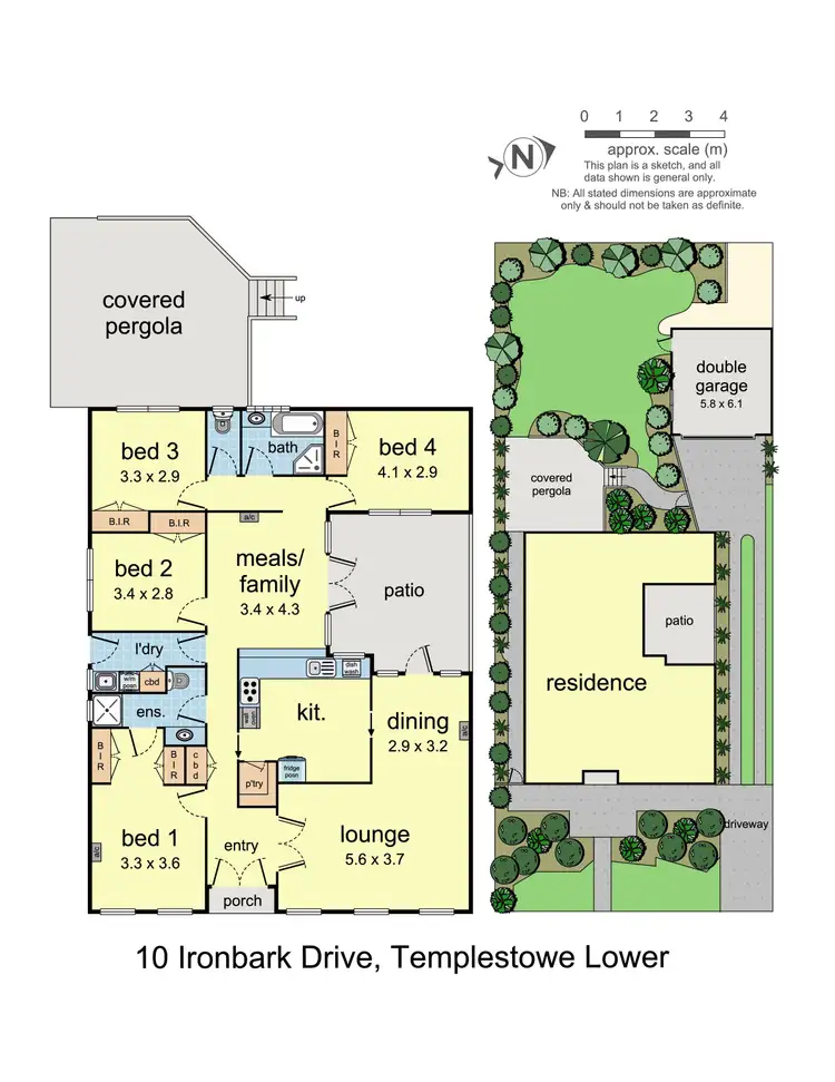 Floorplan of Homely house listing, 10 Ironbark Drive, Templestowe Lower VIC 3107